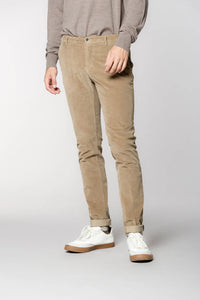 Milano pantalone chino uomo in velluto 500 righe extra slim fit 9PN2A4973 VBE061-263-FW25