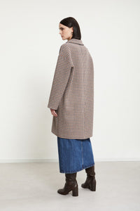 Cappotto check DJ0016