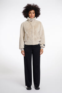 Giubbino Bomber Ecopelliccia AMBRA