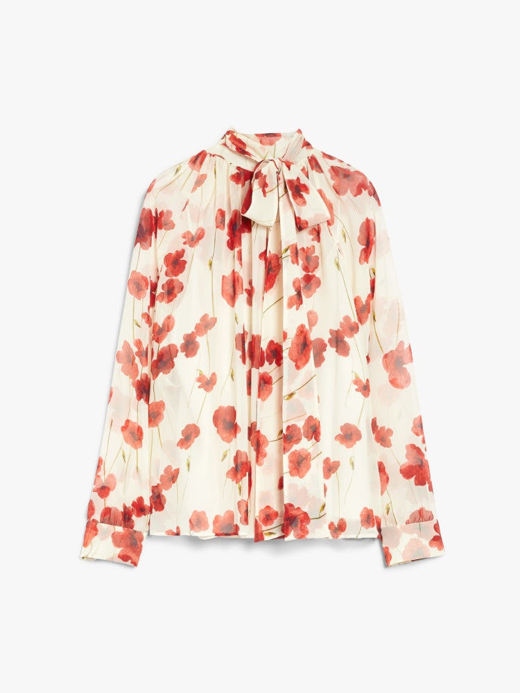 Blusa in seta mod PANIA
