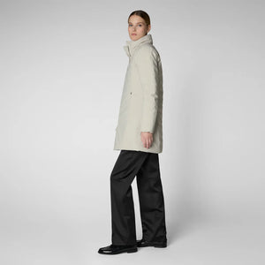 PARKA DONNA CON CAPPUCCIO RACHEL RAINY BEIGE