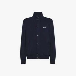Cardigan in felpa di cotone con logo F45106
