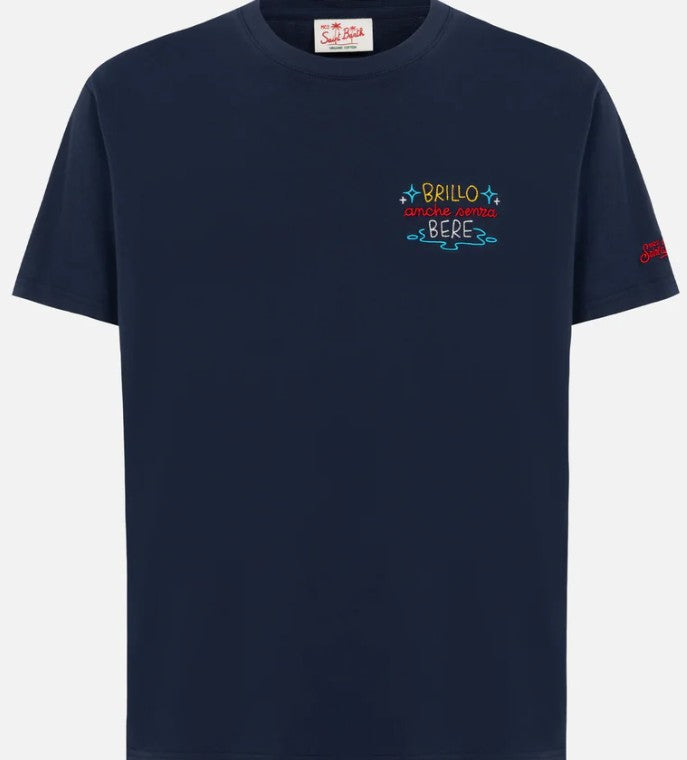 T-Shirt stampa BRILLO ANCHE SENZA BERE