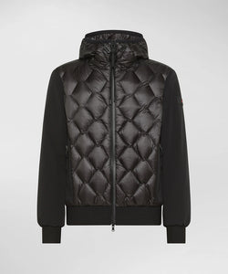 Bomber Bimateriale Con Trapunta Geometrica KOONS KJ BMAT