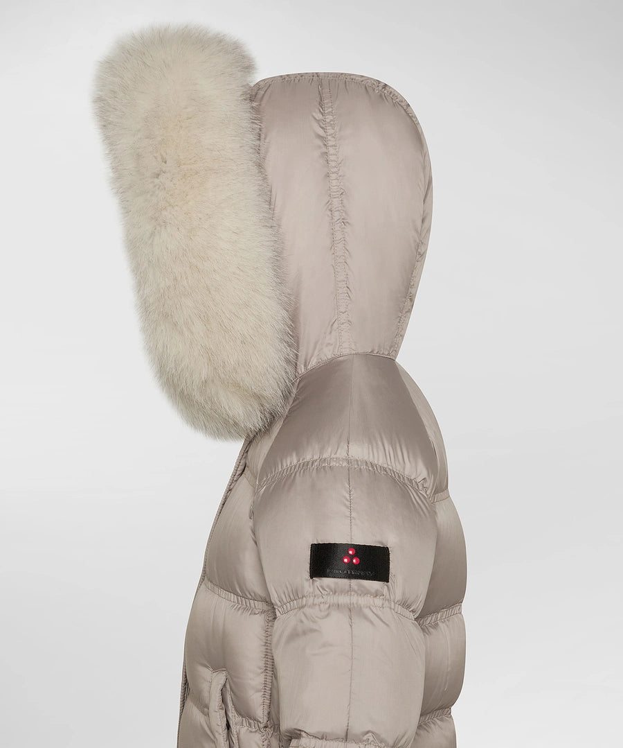 TAKAN MQS 02 FOX FUR KID  Piumino Con Pelliccia Sesamo