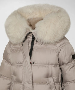 TAKAN MQS 02 FOX FUR KID  Piumino Con Pelliccia Sesamo