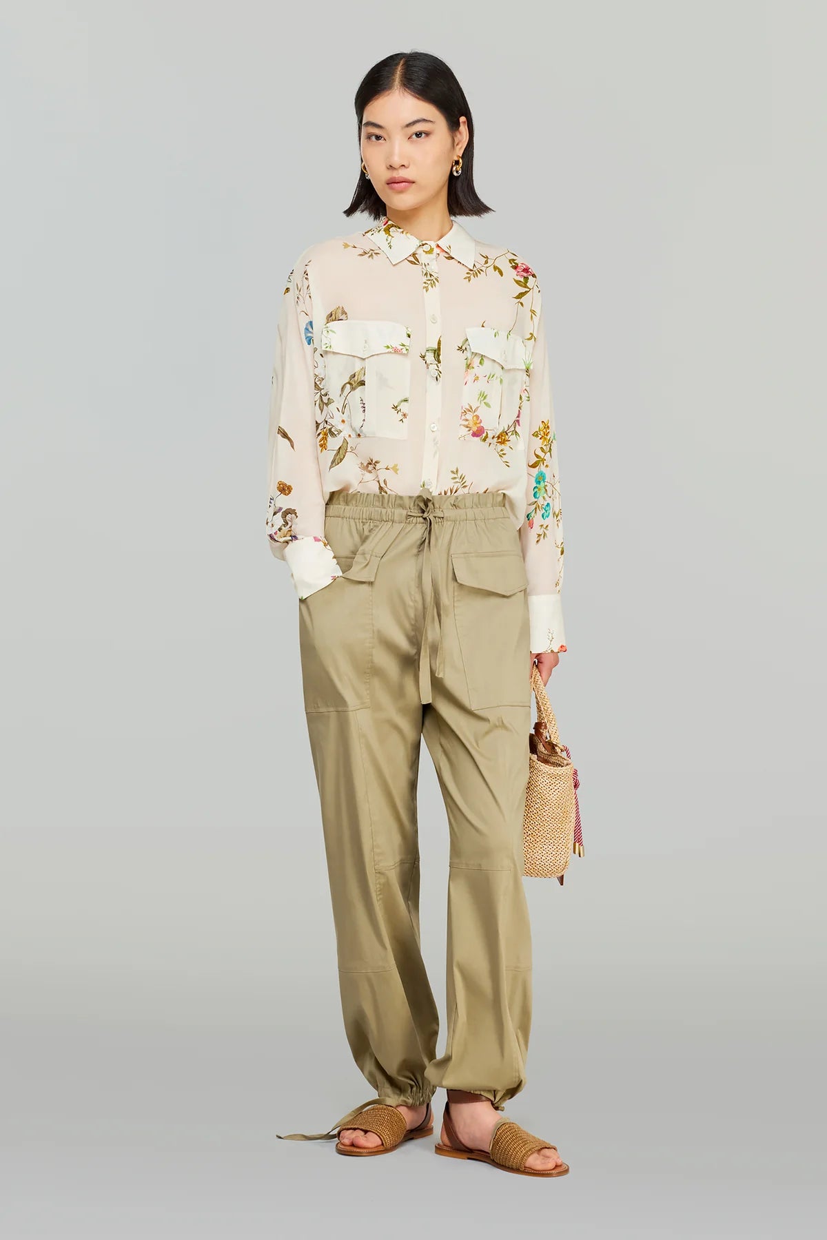 Camicia in georgette mod. TIFFANY