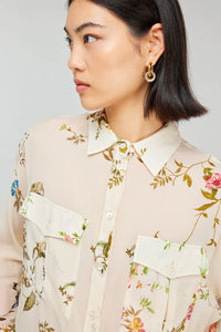 Camicia in georgette mod. TIFFANY