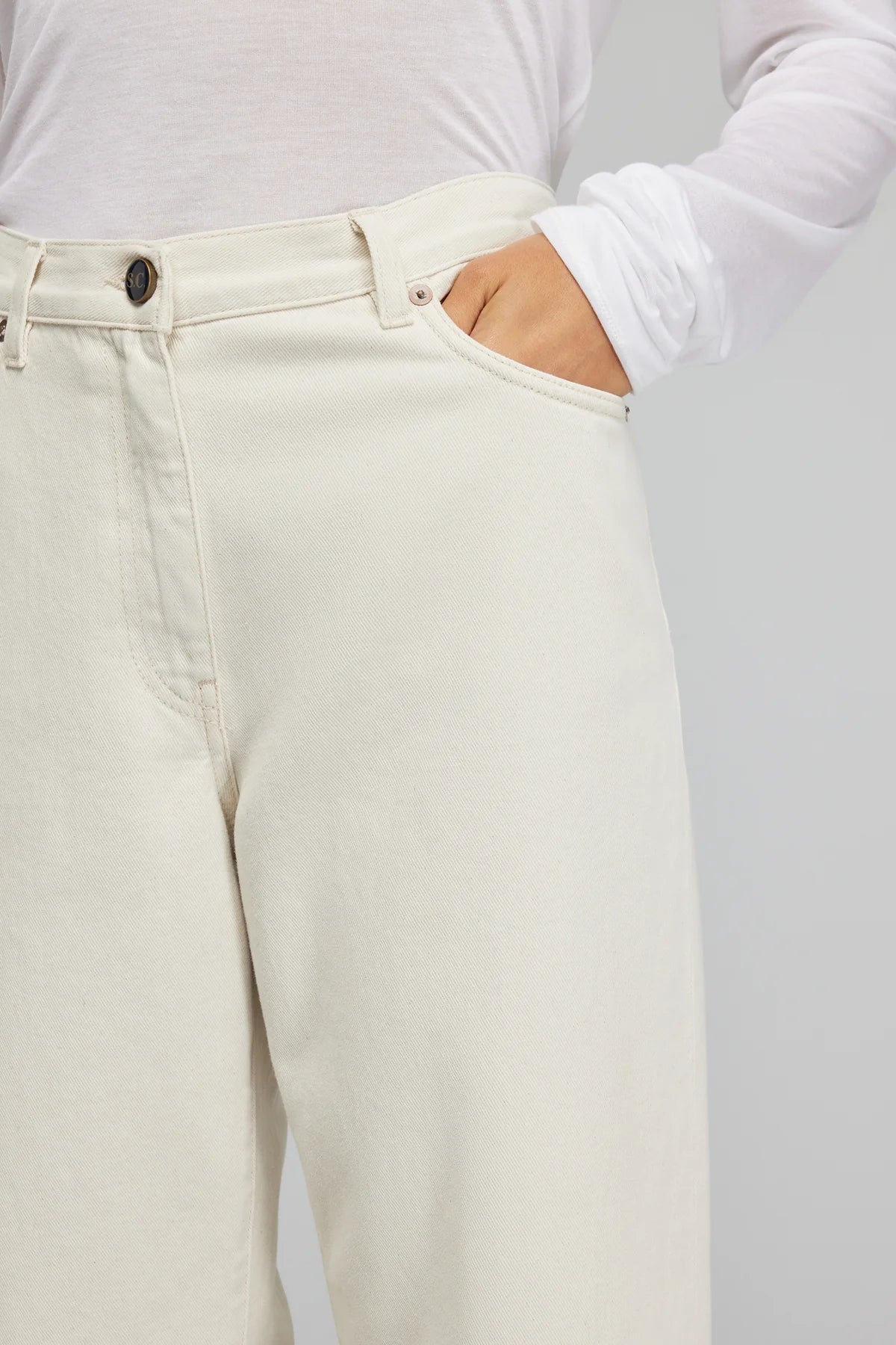 Pantalone tela jeans mod. MILLY
