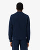 Felpa interlock a collo alto con zip