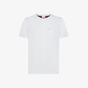 T-shirt in jersey con taschino T45107