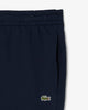 Pantaloni della tuta tapered fit in tessuto felpato