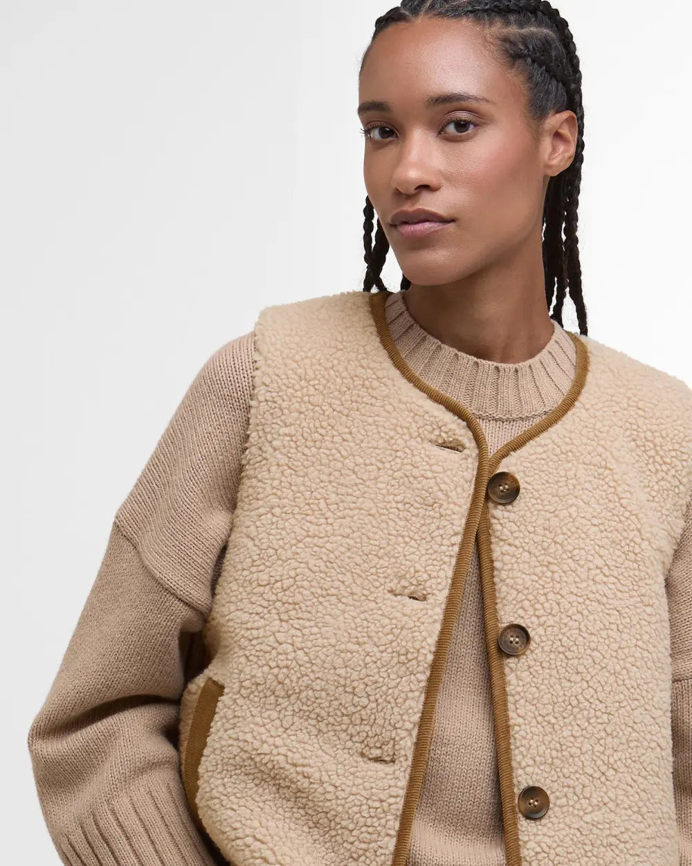 Gilet in pile Luciana