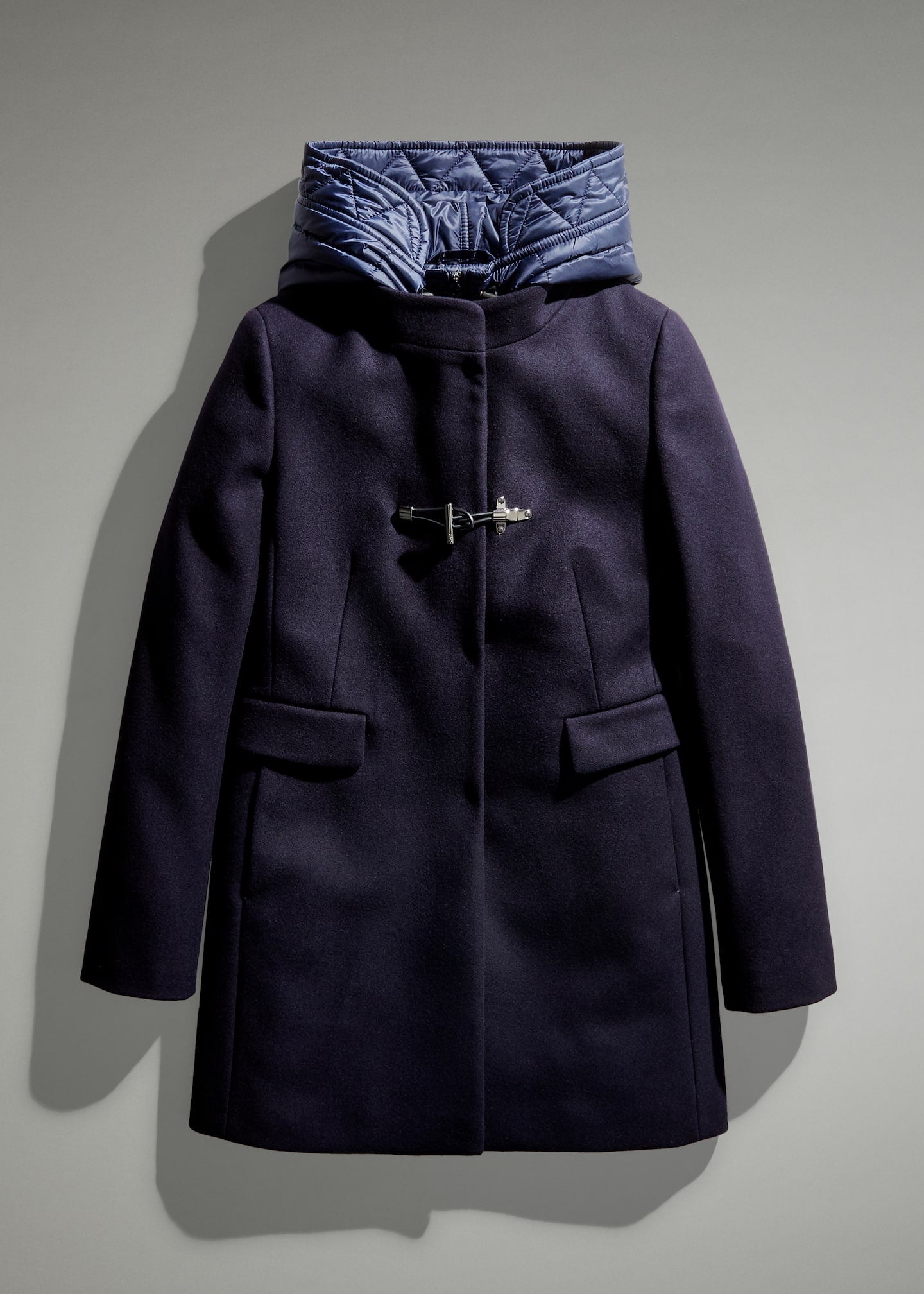 Cappotto Toggle Coat Blu